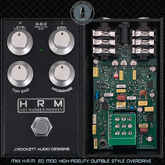 J Rockett significantly refine and enhance their HRM II Hot Rubber Monkey Dumble ODS style HRM Mod Overdrive