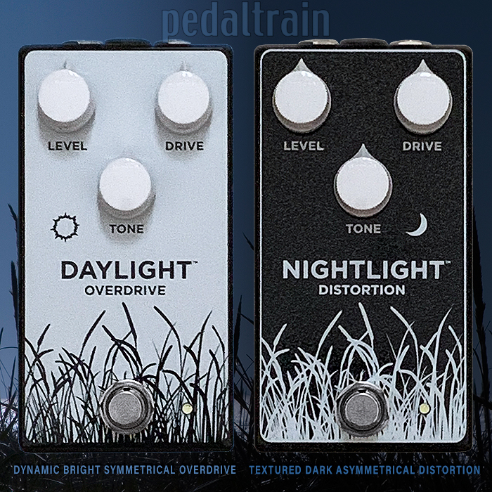 Pedaltrain's Daylight Overdrive and Nighlight Distortion make for a superb effects pedal debut - with beautiful harmonic textures and superior dynamics