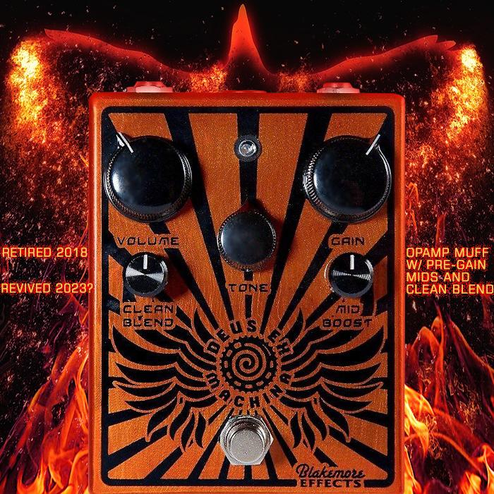 Campaign to Revive the Cult Classic Blakemore Effects Deus Ex Machina Opamp Fuzz!