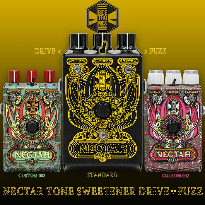 Beetronics' latest Babee Pedal is the sweet sounding sort of Tweed-adjacent Nectar Tone Sweetener Drive + Fuzz
