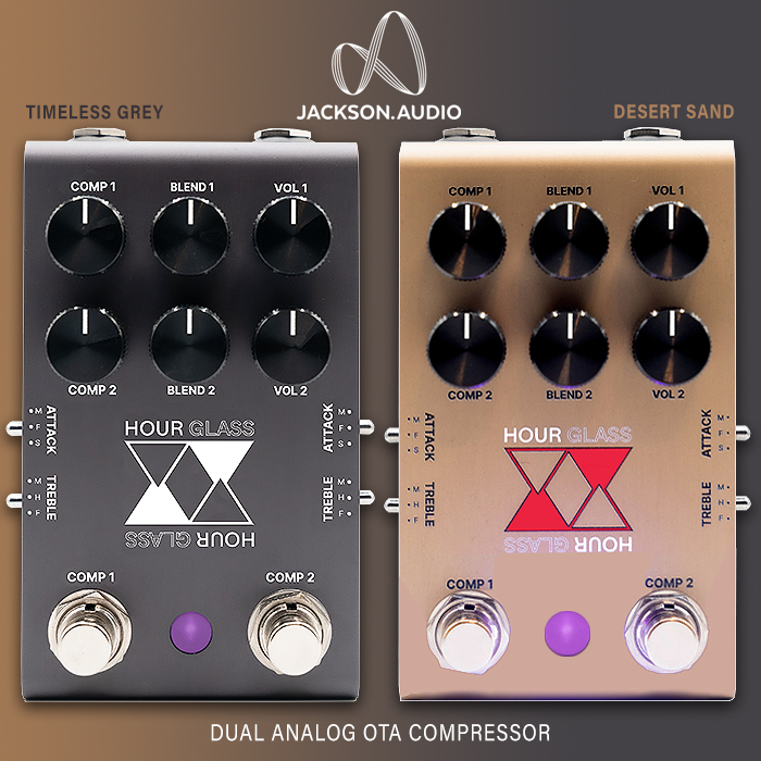 Jackson Audio releases the Hour Glass Dual Analog OTA Compressor in its extra-compact enclosure