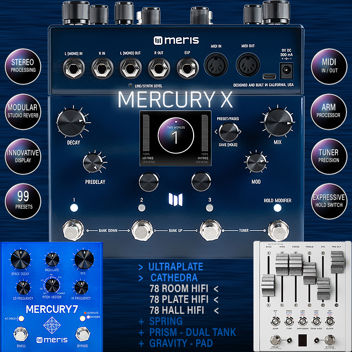 Guitar Pedal X - GPX Blog - Meris repeats its LVX Sound Designer