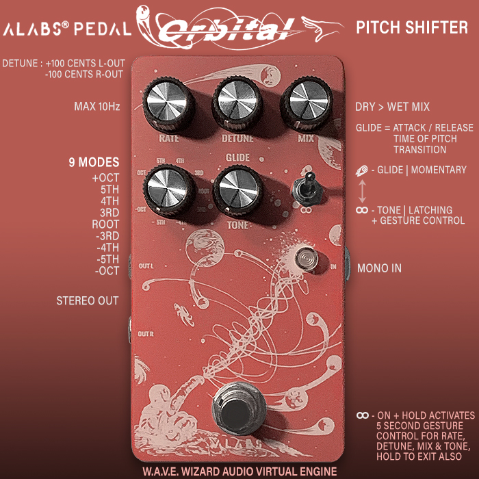 ALABS Audio's Orbital Pitch Shifter is a rather unique interval modulator with significantly enhanced movement and ambience