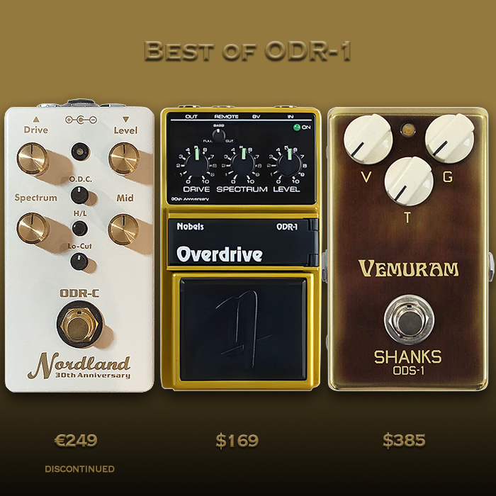 Best of the ODR-1 style Overdrives
