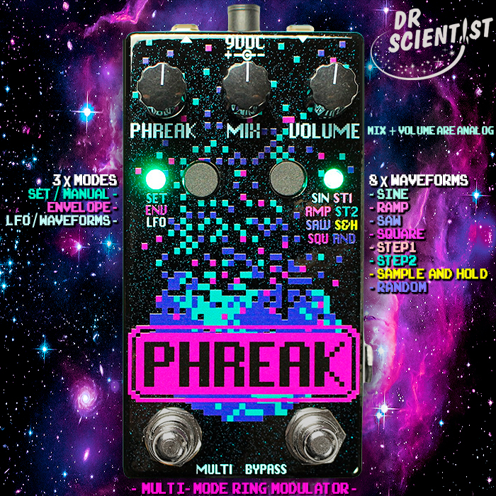 Dr Scientist unveils a next level Multi-Mode Ring Modulator in the same format as their fantastic Dusk Analog Filter
