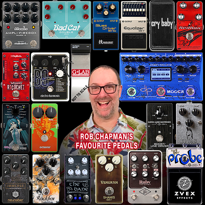 Rob Chapman's All-Time Favourite Guitar Pedals