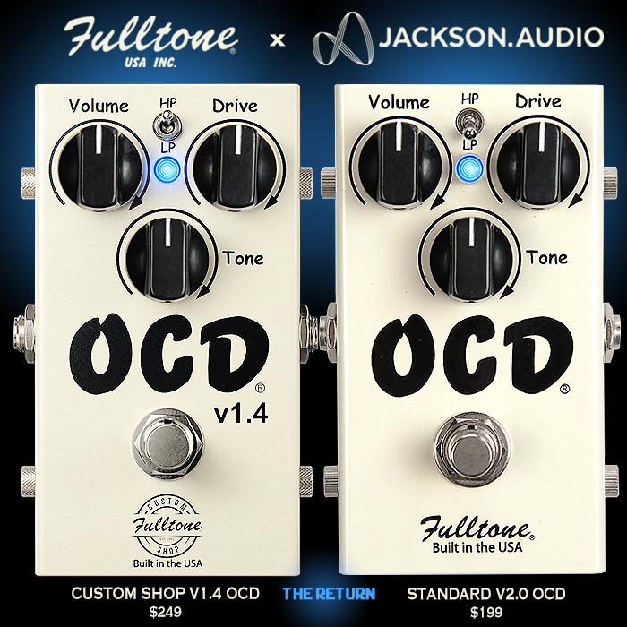 As hinted at on this very site - Fulltone is officially fully back now - with some very significant help from Jackson Audio