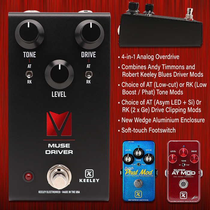 Guitar Pedal X - News - Andy Timmons and Robert Keeley team up ...