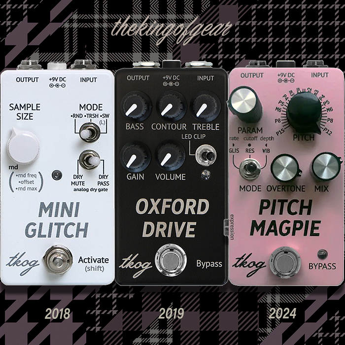 The King of Gear introduces another cool somewhat glitchy wobbly pitch-shifter pedal - the Pitch Magpie