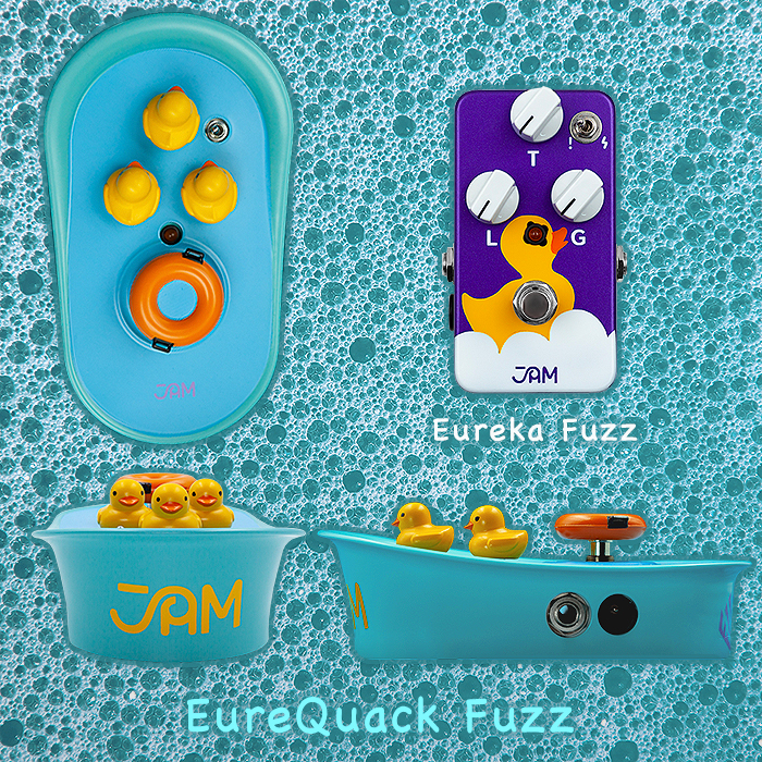 JAM Pedals evolves its artistry even further with a superb 3D-Printed EureQuack Edition of its all-rounder Eureka Fuzz