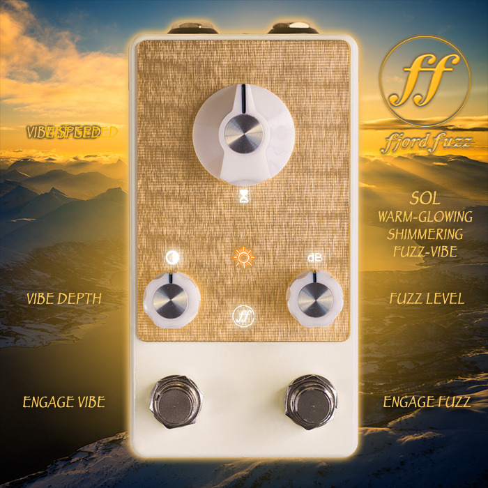 Fjord Fuzz's new shimmery SOL Fuzz-Vibe represents the first rays of spring sunshine awakening the land from its dark winter slumber