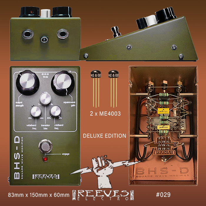 My Reeves Electro second batch #29 BlackHatSound-Deluxe with copper insides has landed!