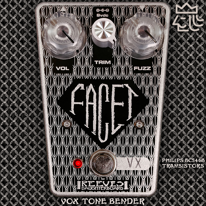 Reeves Electro's DaughterBoard Series Facet VX BC546B Vox Tone Bender take now up for its 24 hour order cycle!
