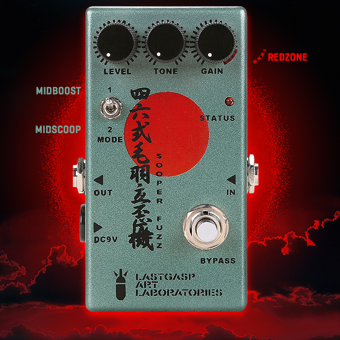 Lastgasp Art Laboratories 46 Sooper Fuzz is a superbly richly textured take on the Univox Super-Fuzz