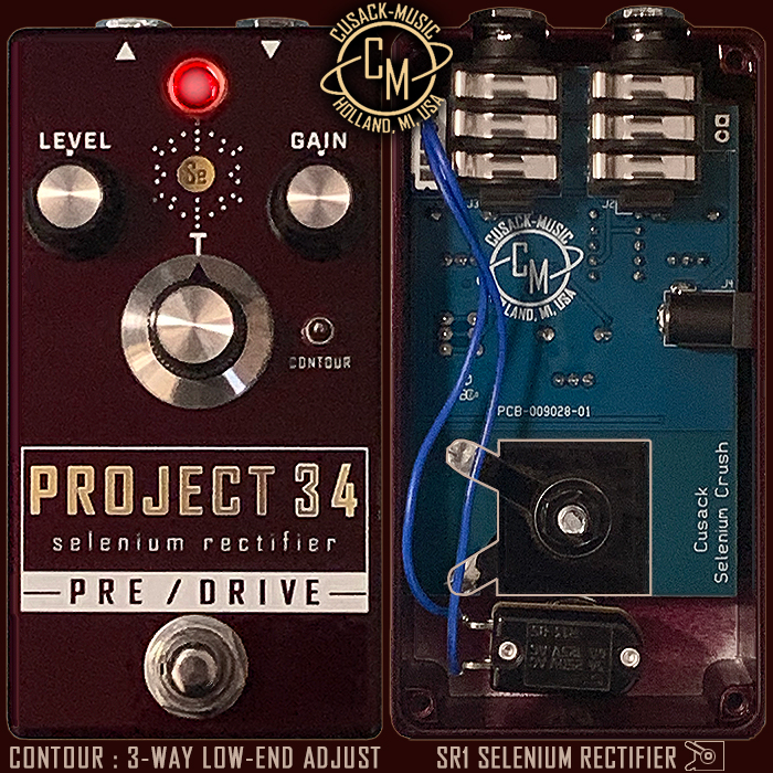 My Cusack Music Project 34 Selenium Rectifier Pre/Drive has landed - courtesy of Guitar FX Direct