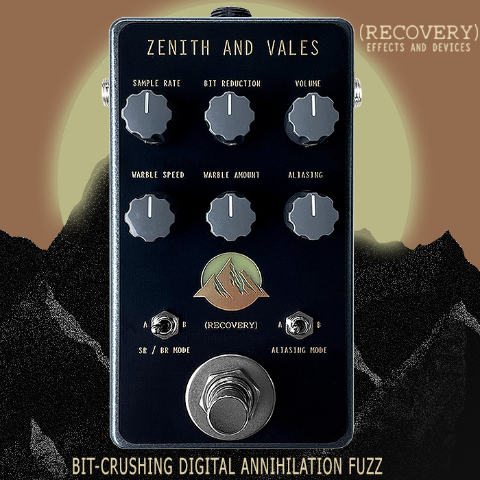 Recovery Effects' Zenith and Vales Bit-Crushing Digital Annihilation Fuzz is a glorious sounding wave of beautiful destruction