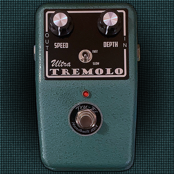 Tru-Fi's Vintage 60's style Ultra Tremolo has a beautifully elegant texture to its output