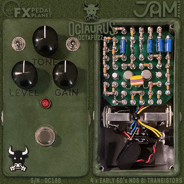 My Octaurus Octafuzz has landed - and you can always count on JAM Pedals to deliver the maximum full fat flavour