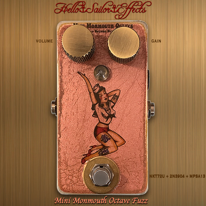 Hello Sailor Effects hits the heights once again with its superbly dynamic full-flavour Monmouth Octave Fuzz