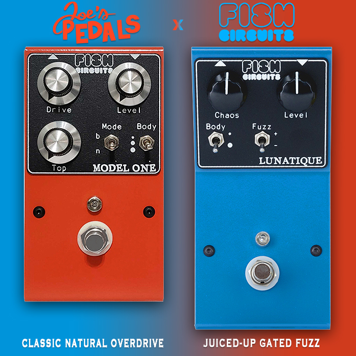 Canada's Fish Circuits are now available at Joe's Pedals in the UK