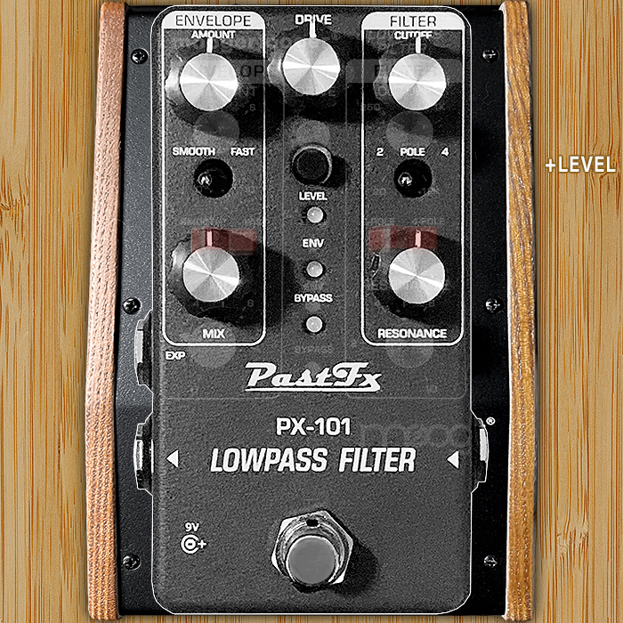 PastFX brings back the bounce with its compact extended range PX-101 Lowpass Filter take on the Moogerfooger MF-101