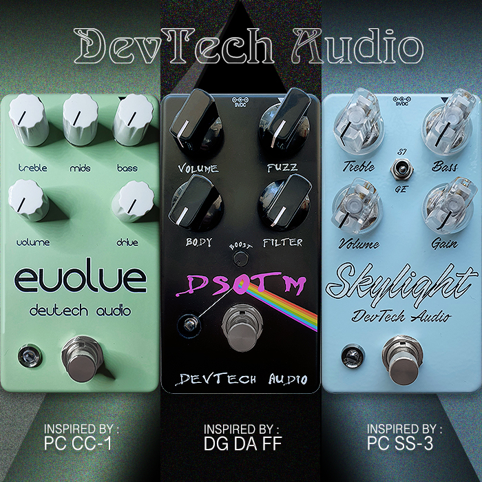 Australia's DevTech Audio is another killer brand for David Gilmour devotees - with some fantastic takes on his classic signature pedals