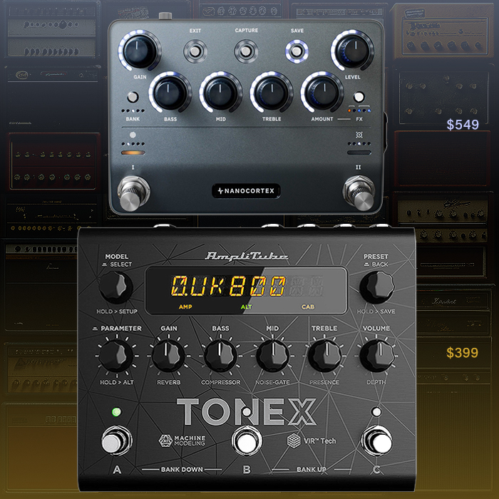 The Battle for the Amp Capture / Profiler Middle-Ground heats up - Neural DSP Nano Cortex vs AmpliTube Tonex