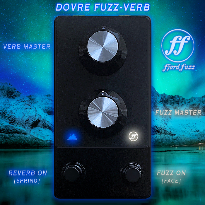 Fjord Fuzz's new Dovre Sustaining Fuzz-Verb has been specially engineered for dynamic live performance