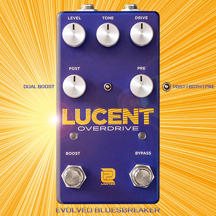 LPD Pedals releases 2nd iteration of its Lucent Boost Overdrive BluesBreaker derived pedal