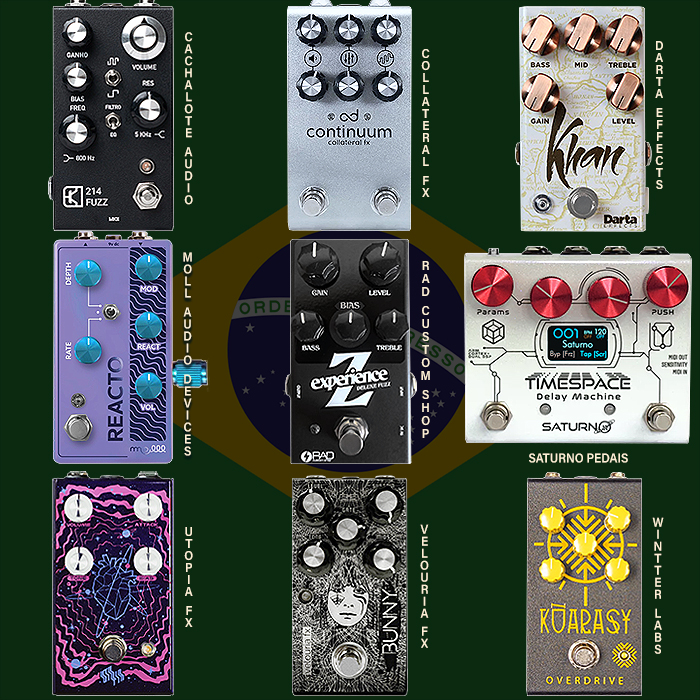 9 more notable Brazilian Pedal Brands