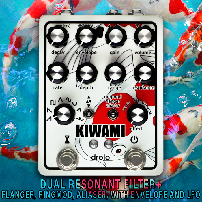 Drolo releases unique Kiwami Dual Resonant Filter and Modulator