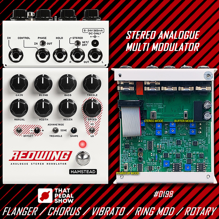 My superb Hamstead x TPS Redwing Analogue Stereo Modulator has landed - and it's been an absolute delight right from the start!