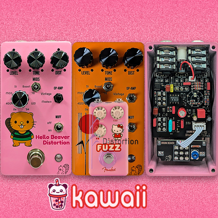 Drunk Beaver releases Cute Kawaii style Hello Beaver Distortion Colourway - with matching T-Shirt