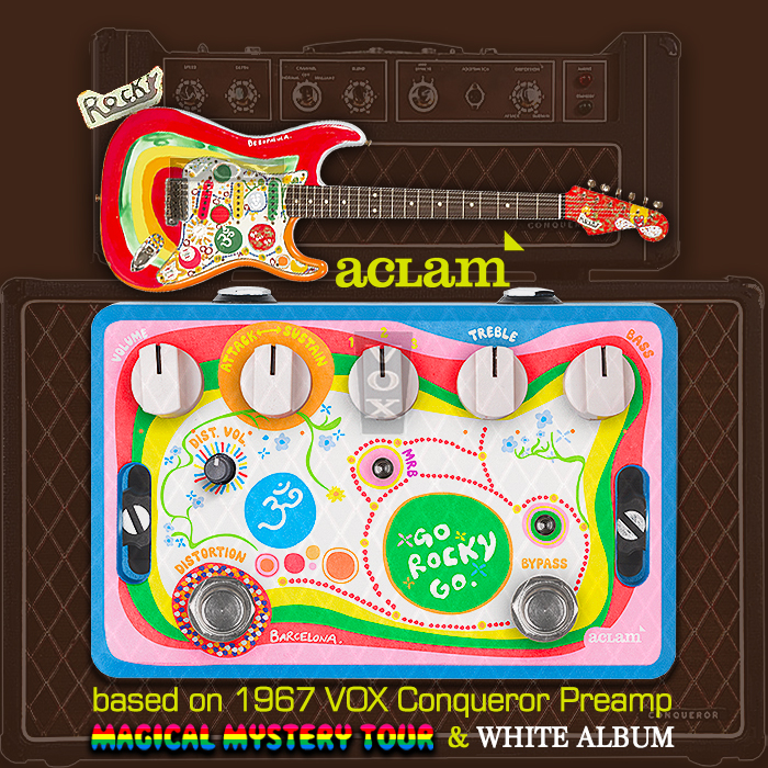 Aclam's latest Vox Conqueror Go Rocky Go take further cements their reputation as the leading purveyor of Highest Quality Beatles' Vox Sounds