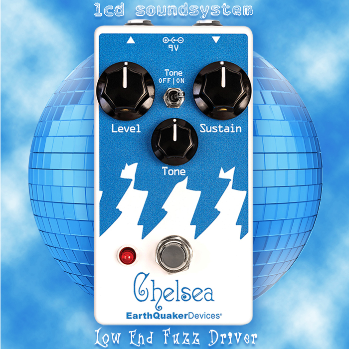 EarthQuaker Devices collaborates with LCD Soundsystem to reproduce its famous Bass Fuzz sounds - resulting in the Chelsea Low End Fuzz Driver