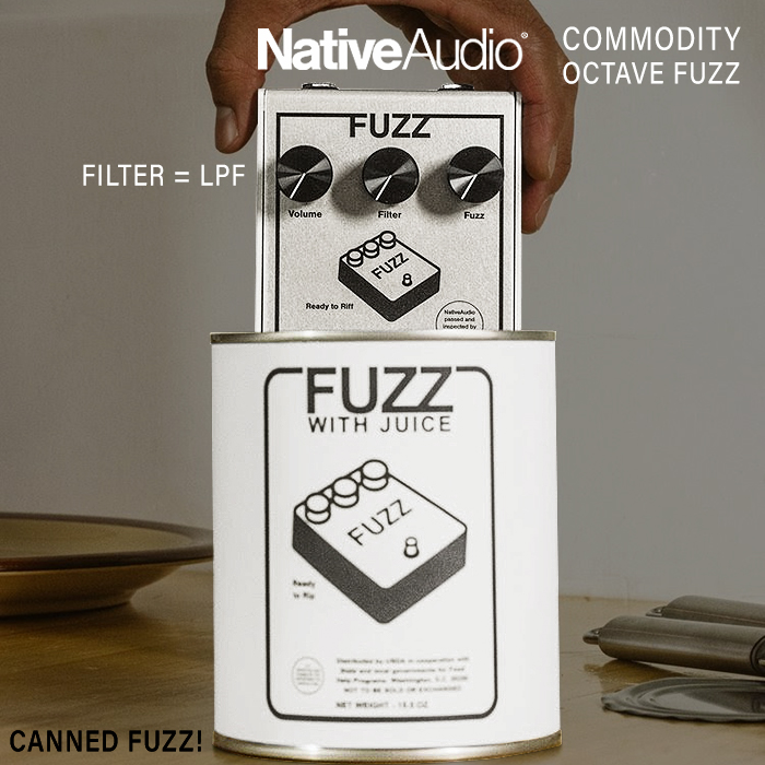 Native Audio's new Commodity Octave Fuzz is a very unique take on that effect - with substantial historical significance