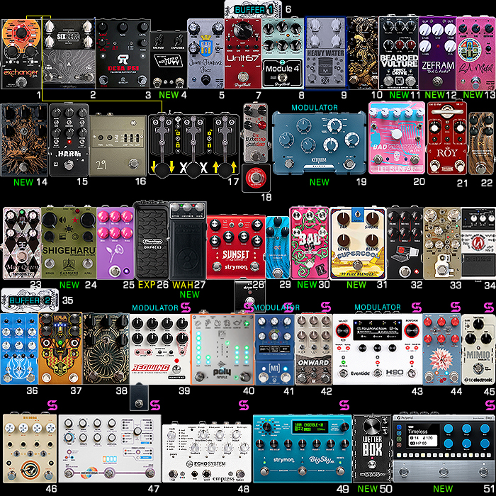 2025 February Pedal-Chain Update - Episode II - Modulation Sensation