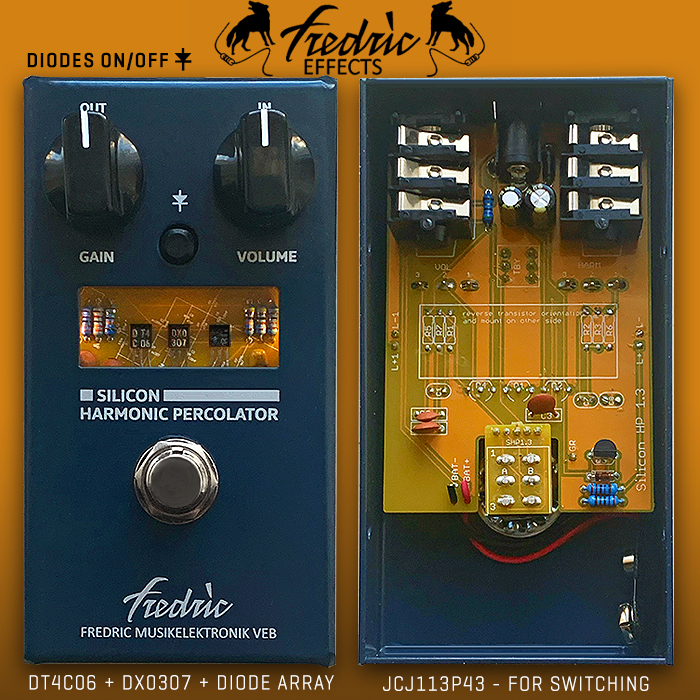 ギター Fredric Effects Harmonic Percolator New Pedal: Fredric Effects Silicon Harmonic Percolator