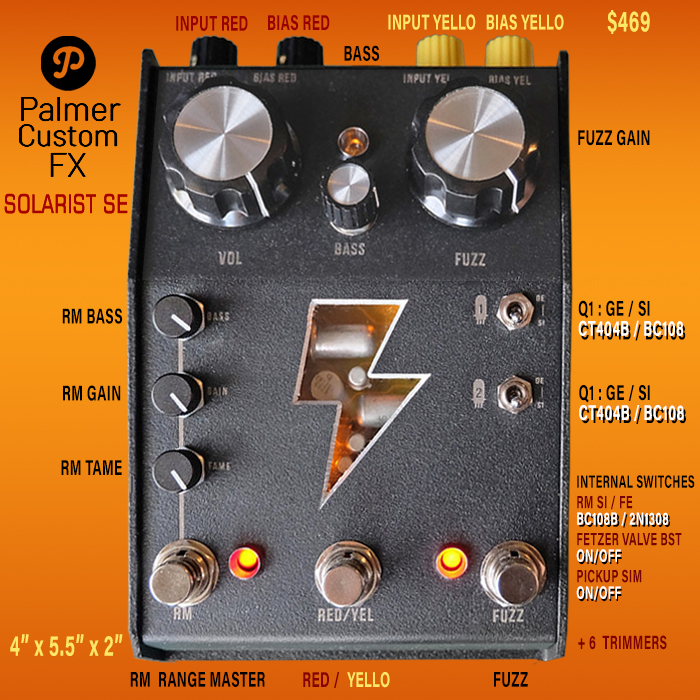 Guitar Pedal X - GPX Blog - Palmer Custom FX rustles up a