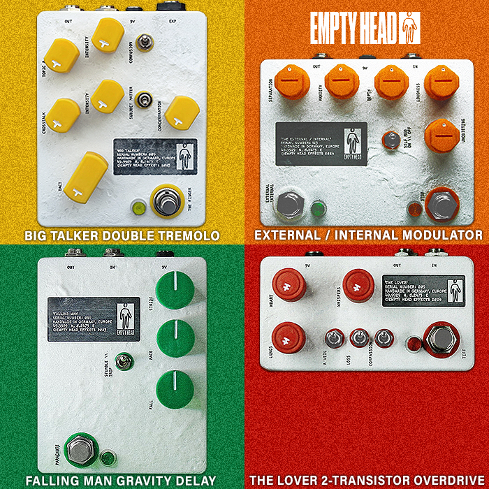 ギター Empty Head - The External/Internal Empty Head Effects EXTERNAL / INTERNAL | Little Box Effects