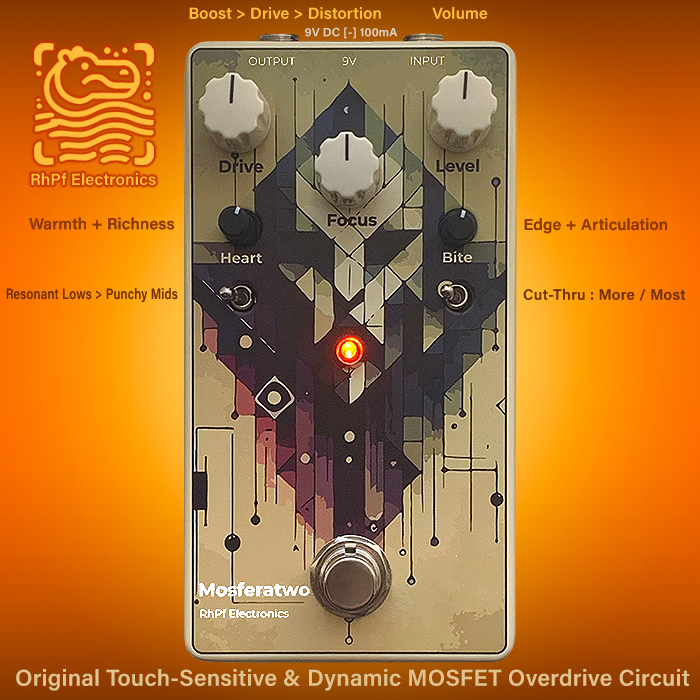 Guitar Pedal X - GPX Blog - RhPf Electronics' Mosferatwo
