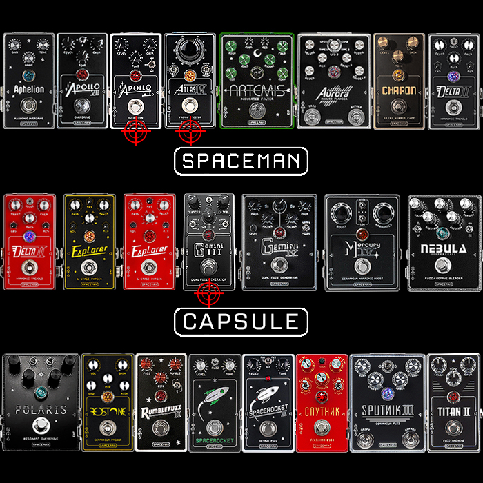 Guitar Pedal X - News - Spaceman Effects Capsule Collection