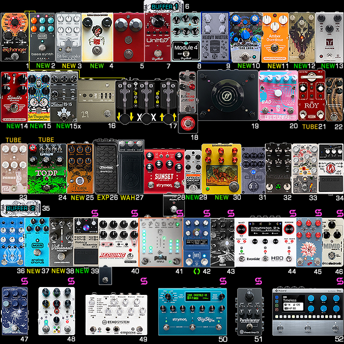 KYLIAN　CE Preamp TA.effects Guitar Pedal X - News - Electronic Audio Experiments crafts