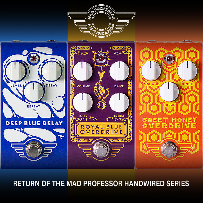 【美品】MAD PROFESSOR  Blue Overdrive Royal Blue Overdrive Pedal | Mad Professor Amplification