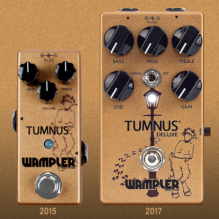 Guitar Pedal X - News - My Wampler Tumnus Klone Family is