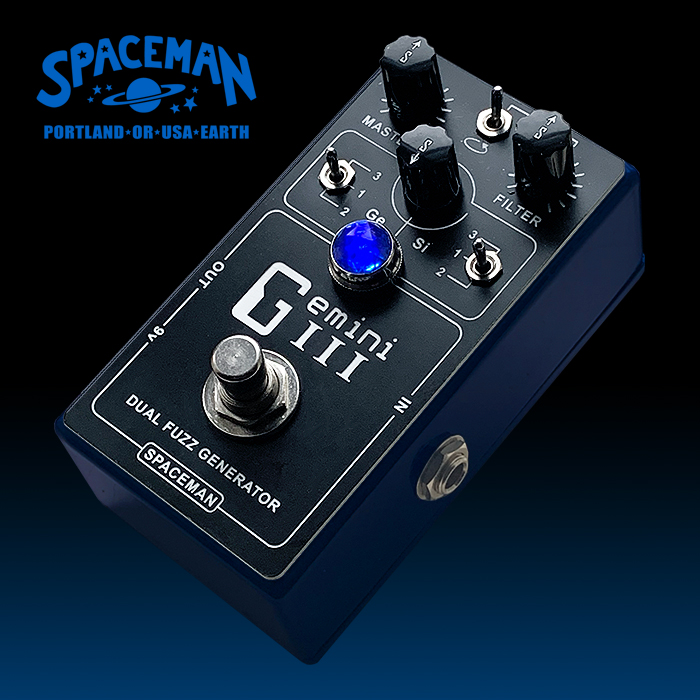 ギター Spaceman Gemini IV Gemini IV - Dual Fuzz Generator - Spaceman Effects