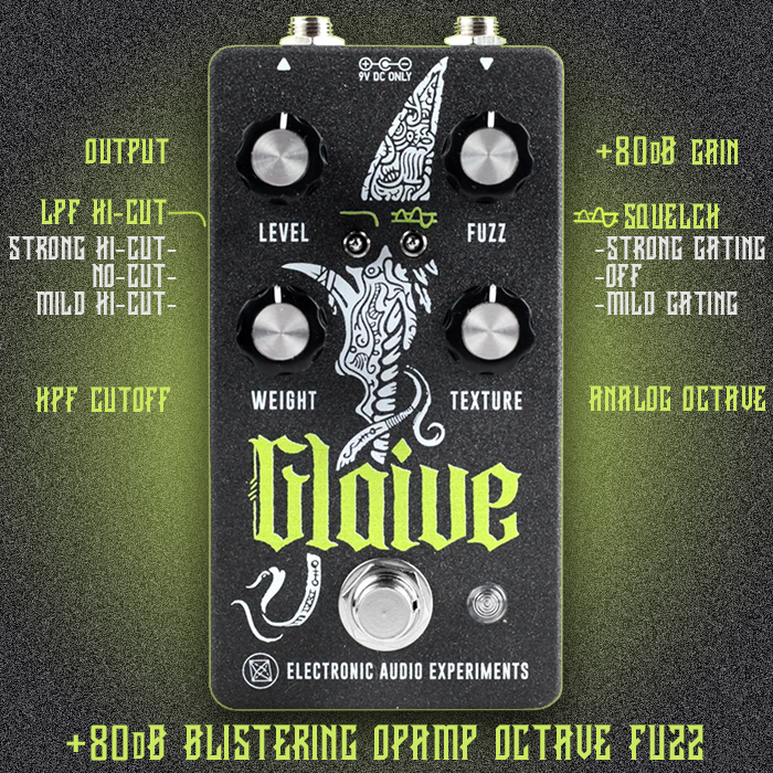 ギター Zahnrad by nature sound FLUX Octave Fuzz Octave Fuzz - FTelettronica Handmade Pedals