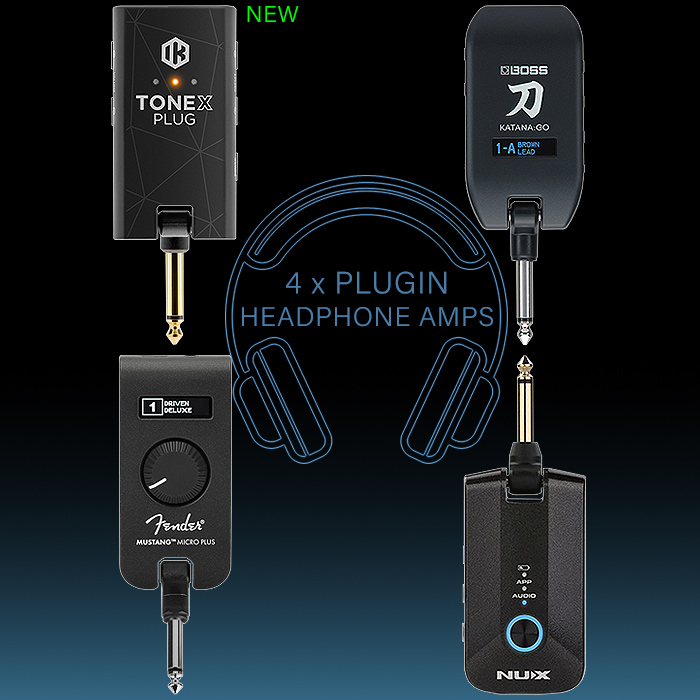 IK Multimedia throws its hat in the ring for Plugin Headphone Amps, with its TONEX PLUG