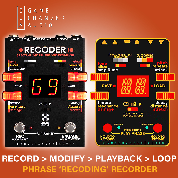 Gamechanger Audio releases limited smart RECODER Phrase Sampler / Modifier / Looper for Black Friday, order window lasts until 10th December