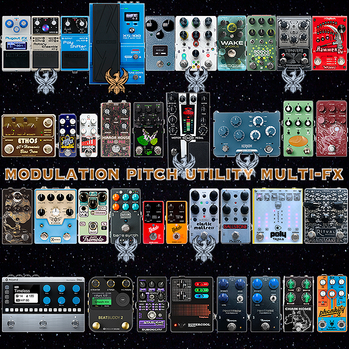 2025 Best New Modulation, Pitch, Utility and Multi-FX Pedals of the Year
